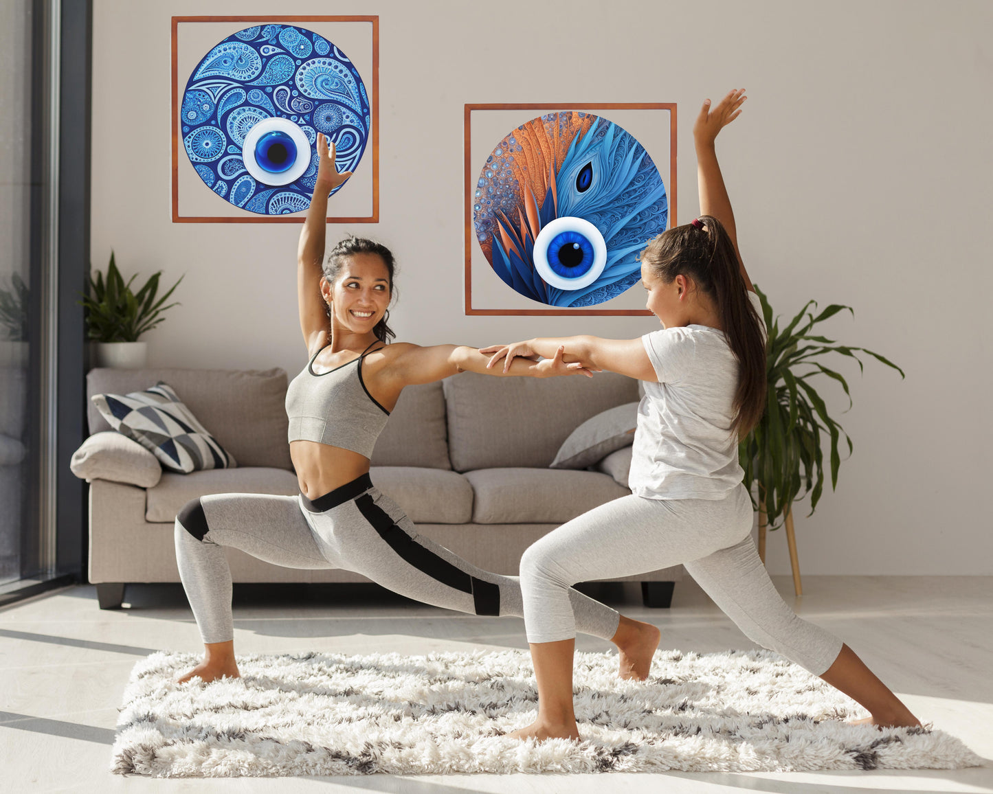 ÖZEL FİGÜRLÜ AHŞAP PUZZLE - EVIL EYE - NAZAR BONCUĞU